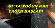 TRABZON'A BEKLENEN KAR GELDİ