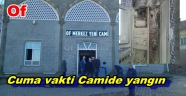 Trabzon'da Cuma Vakti Camide Yangın