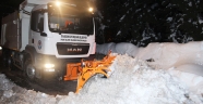 TRABZON'DA KAR ÇALIŞMALARI DEVAM EDİYOR