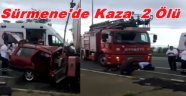 Trabzon'da Kaza 2 Ölü