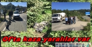 TRABZON'DA KAZA YARALILAR VAR