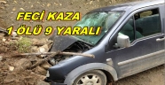 TRABZONDAKİ KAZADA 1 KİŞİ ÖLDÜ 9 KİŞİ YARALANDI