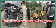 TRABZON'LU GENÇ MUSTAFA BARUT ÖLÜMDEN DÖNDÜ