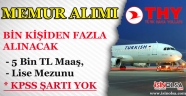 Türk Hava Yolları memur alımı yapacak