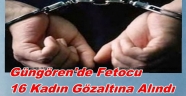 YEDİTEPE 34 OPERASYONUNDA FETOCU 16 KADIN GÖZALTINDA
