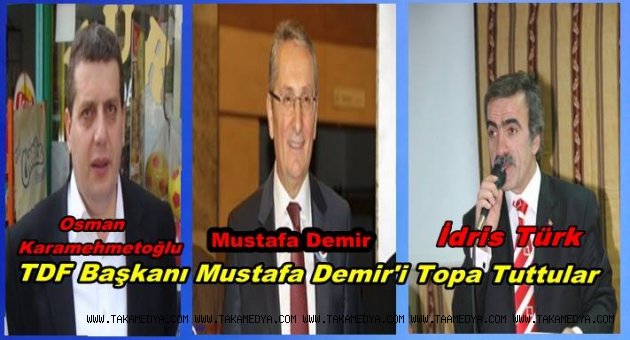 TDF başkanı Mustafa Demir'e Canlı Yayında Karamehmet'ten Şok Sözler