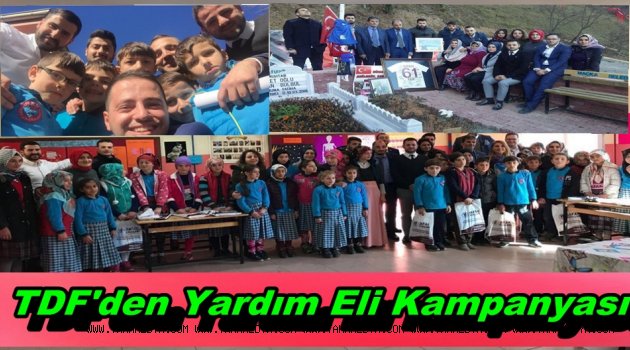 TDF Gençliğinden Trabzon’a Yardım Eli