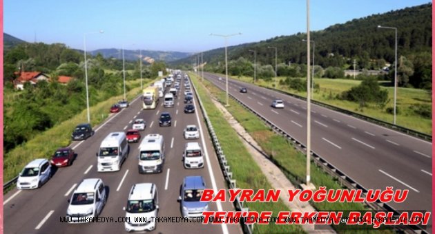 TEM'DE BAYRAM MESAİSİ