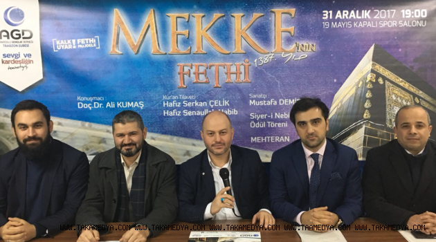 Trabzon AGD 'den "Mekke'nin ve Kudüs'ün Fethi Gecesi" etkinliği