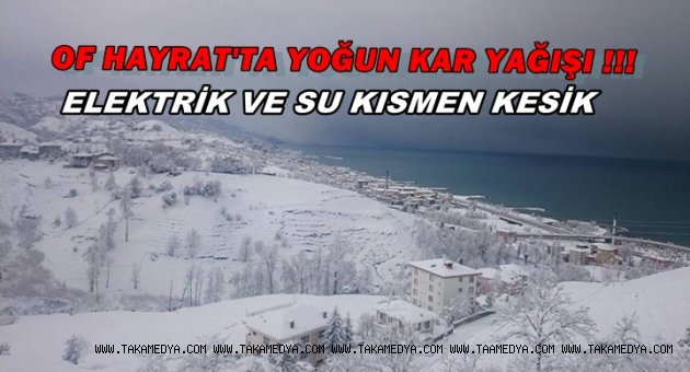 TRABZON KAR'A TESLİM