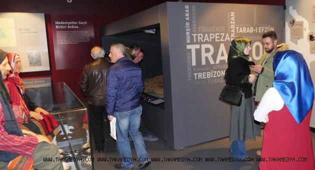 TRABZON ŞEHİR MÜZESİ ZİYARETÇİ AKININA UĞRUYOR