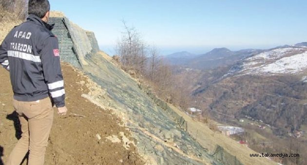Trabzon'da 32 ailenin imdadına afad yetişti