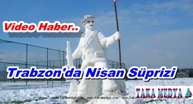 Trabzon'da Kar Yağışı