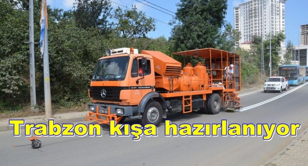 Trabzon'da kışa Hazırlık calışmaları