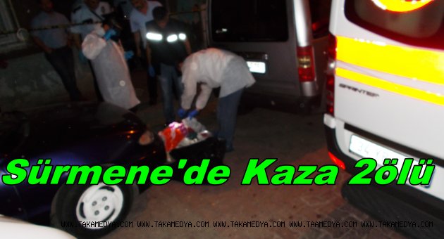 TRABZON'DA ŞOK KAZA 2 ÖLÜ