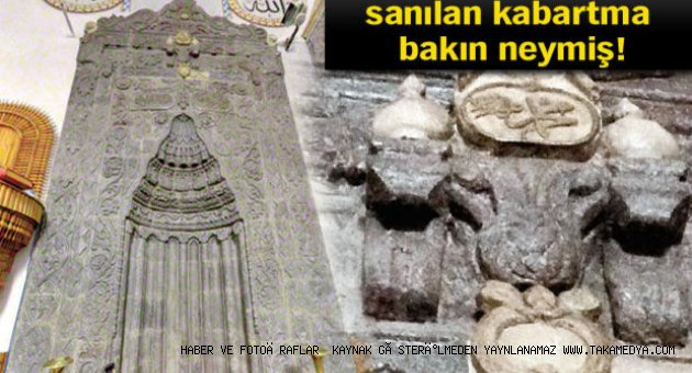 TRABZON'DAKİ CAMİDE TARTIŞMA YARATAN KABARTMA