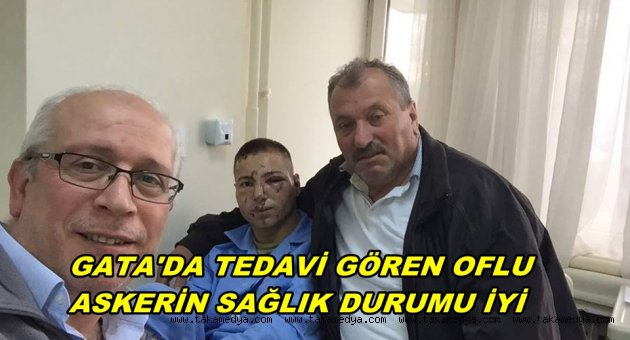 TRABZONLU ASKERİN SAĞLIK DURUMU İYİYE GİDİYOR