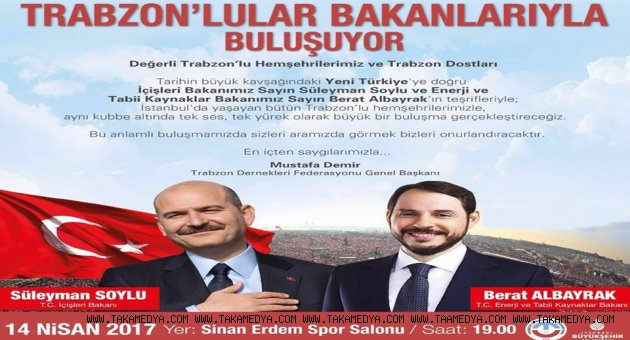 TRABZONLU BAKANLAR 'EVET'İCİN BİR ARAYA GELİYOR