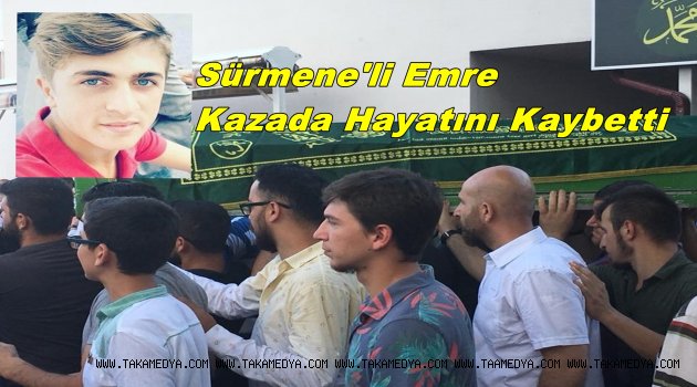 Trabzon'lu Emre Aygüneş Hayata Tutunamadı