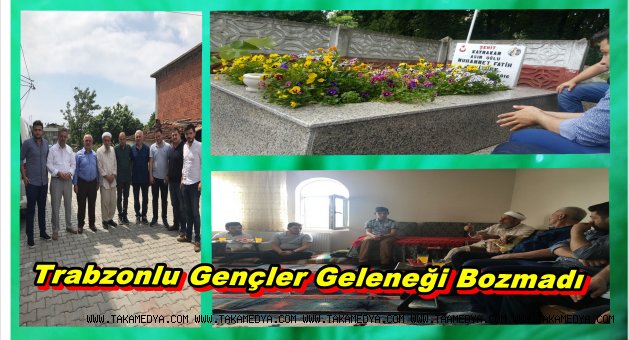 Trabzonlu Gençlerden Anlamlı Ziyaret