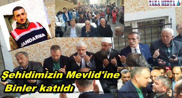 Trabzonlu Şehidin Mevlid'ine Binler Katıldı