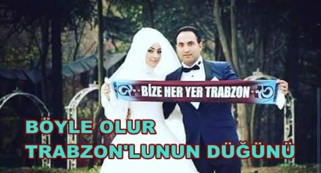 TRABZON'LULAR BU DÜĞÜNDE BİR ARAYA GELDİ..