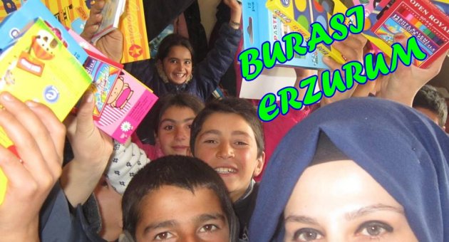 TRABZON'LULAR DOĞU'DAKİ ÖĞRENCİLERİN YÜZÜNÜ GÜLDÜRDÜ