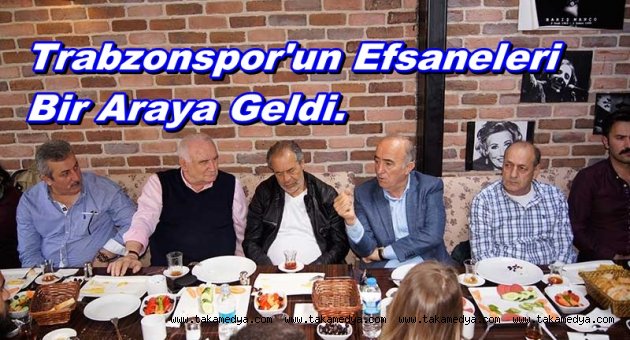 TRABZONSPOR EFSANELERİ ÜNİTS KAHVALTISINDA