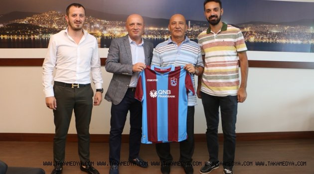 TRABZONSPOR YÖNETİCİSİ TUNCAY UZUNAL’DAN BAŞKAN ALTINOK ÖZ’E ZİYARET