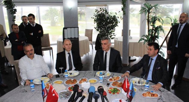 Trabzonspor'da tarihi bulusma
