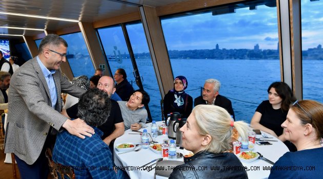  TÜRKİYE’NİN HABERCİLERİ ÜSKÜDAR BELEDİYESİ İFTARINDA BULUŞTU