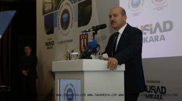 BAKAN SOYLU' ULUSLARARASI ASKERİ RADAR VE SINIR GÜVENLİĞİ ZİRVESİNDE KONUŞTU