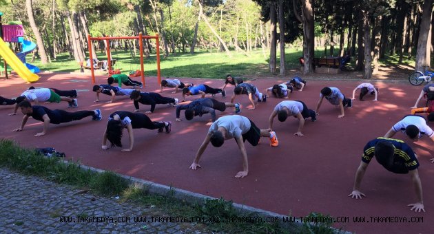UZMAN HOCALAR EŞLİĞİNDE SABAH SPORU