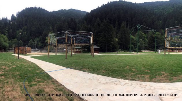 Uzungöl Tabiat Macera Parkı tamamlandı
