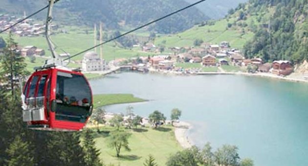 UZUNGÖL VE SÜMELA'YA TELEFERİK GELİYOR