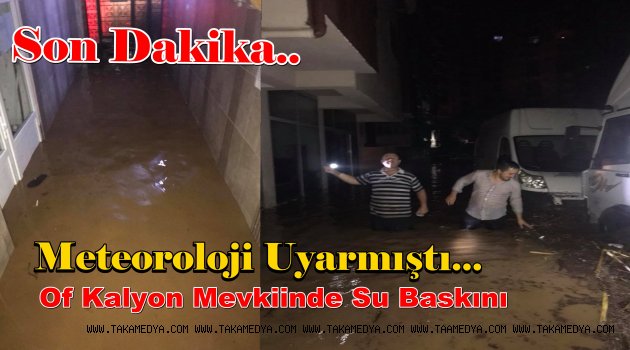 Yağmur Of'u Vurdu