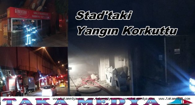 Yangın Paniğe yol Actı