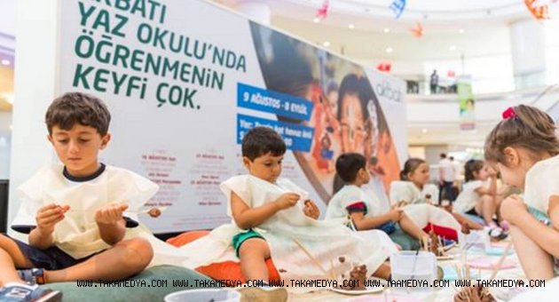Yazın eğlencesi ‘Akbatı Yaz Okulu’nda